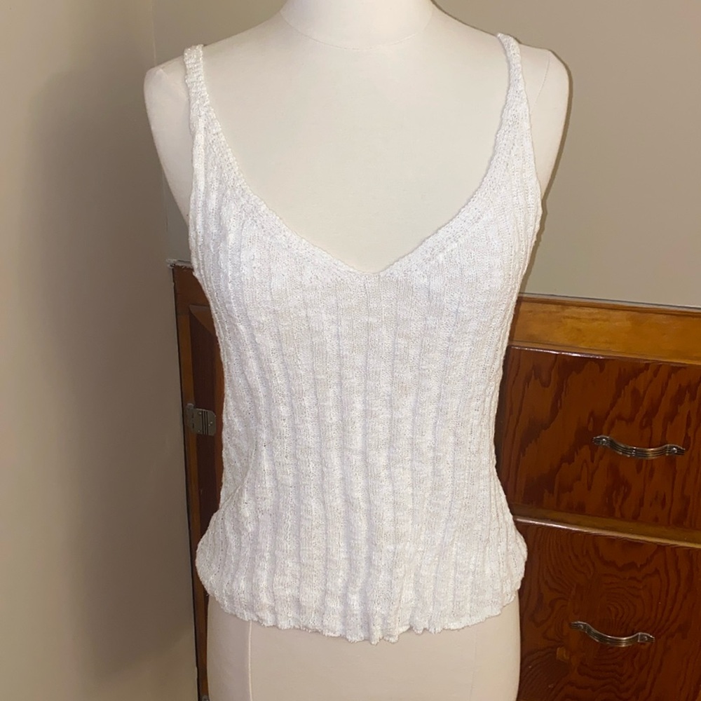 EUC Mango knit tank
